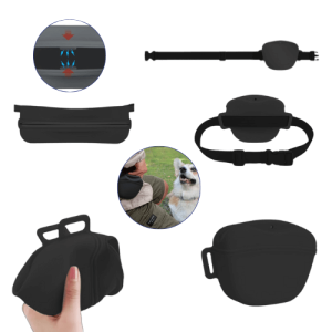 Borsa Porta-Premi in Silicone Atossico per Cani – Marsupio da Addestramento Portatile